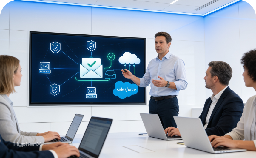 Salesforce Email Behaviour Changes in 2026_ Why Verified Domains and SMTP Settings Now Matter Cover