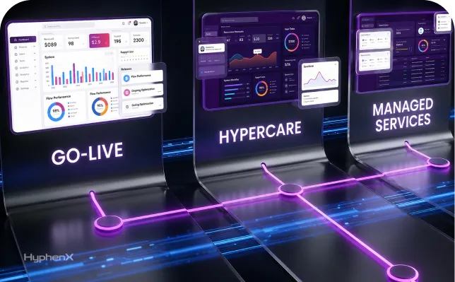 After go-live_ when to move from implementation partner to managed services