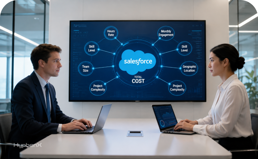 Salesforce Staff Augmentation Cost_ Hourly Rates, Monthly Pricing, and Key Cost Factors cover
