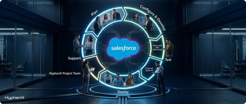 Where HyphenX Solutions fits into a release cycle