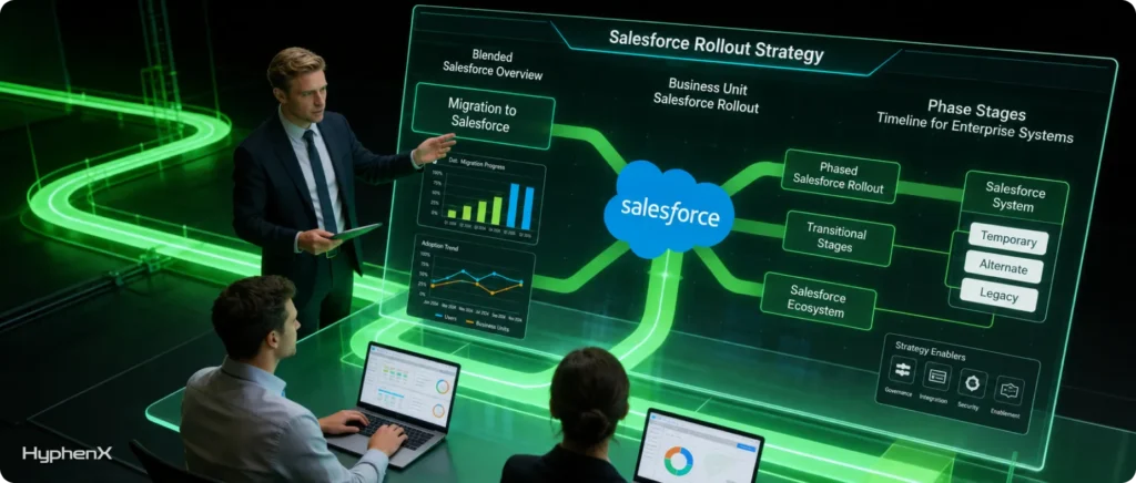 Why a Blended Salesforce Rollout Often Makes More Sense