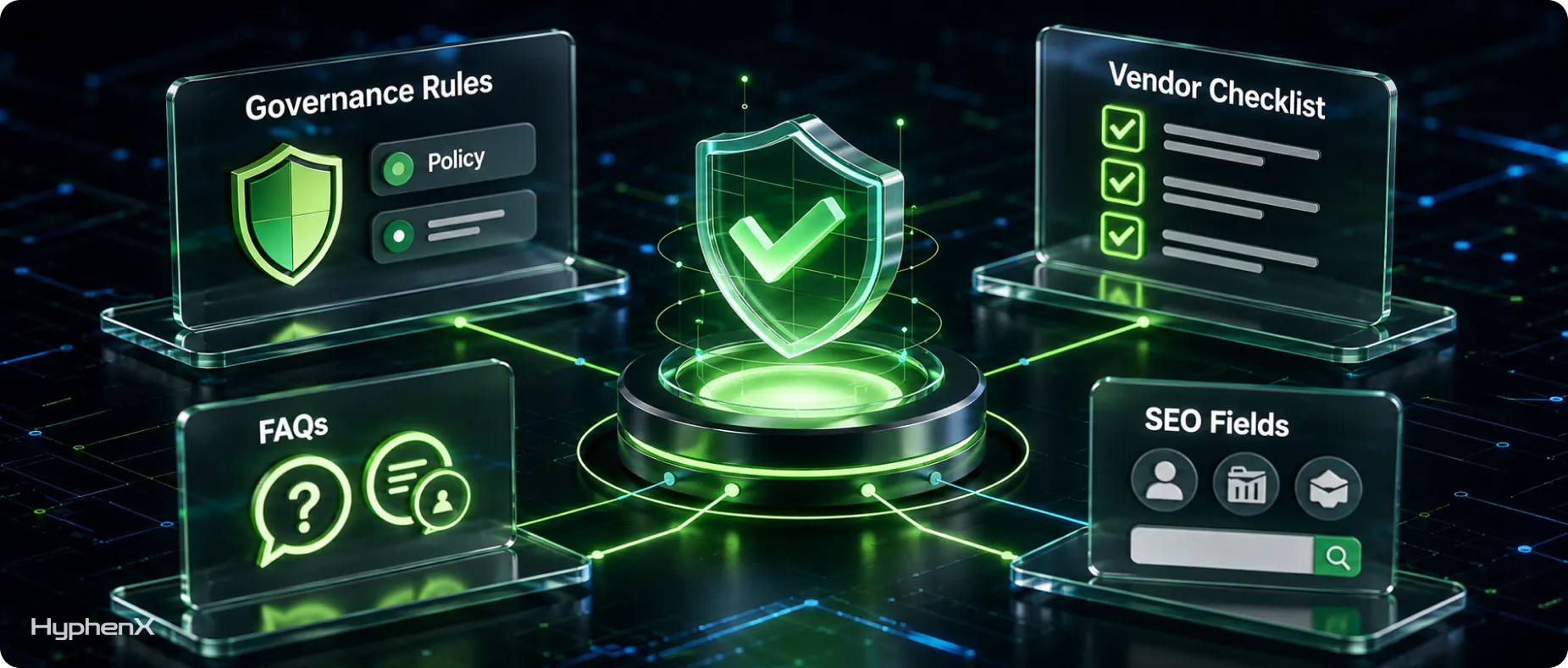 governanace rules vendor checklist