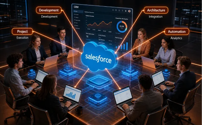 how to build the right salesforce staff augmentation