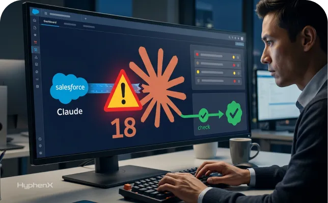salesforce in claude