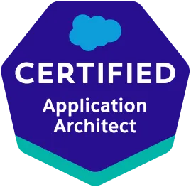 Salesforce Certified Application Architect badge