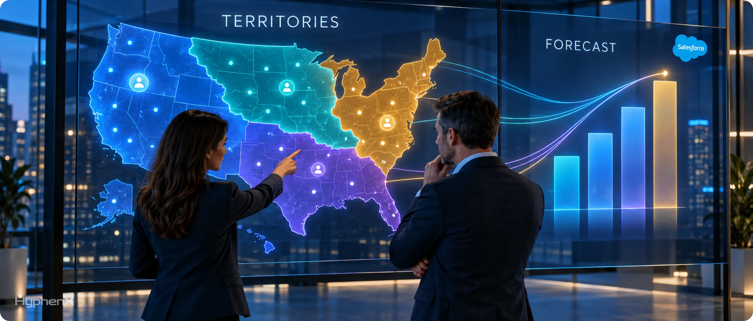 How B2B Sales Teams Split Territories and Forecast Revenue