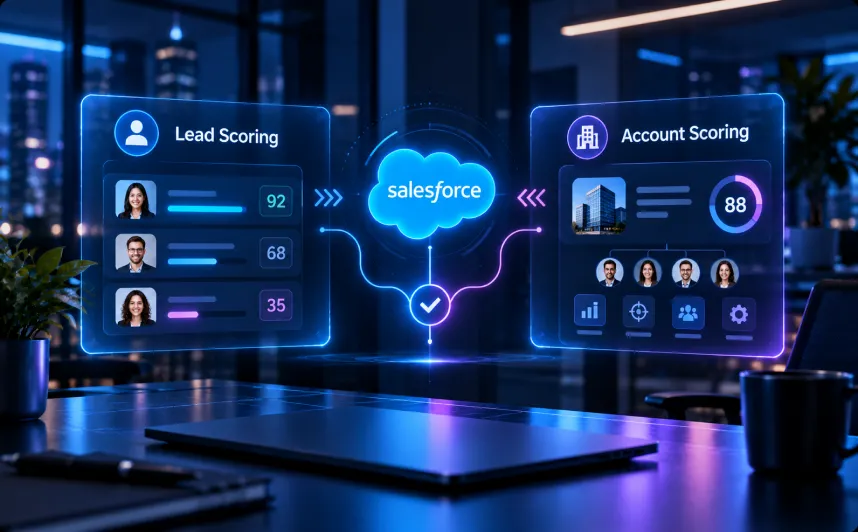 Lead Scoring vs Account Scoring in Salesforce Which One Should Your Team Use