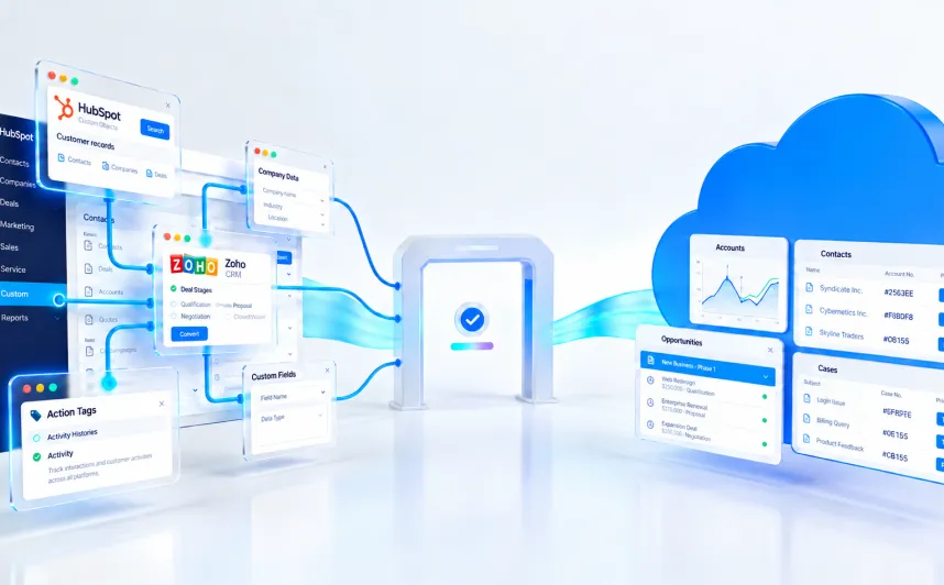 Migrating to Salesforce From HubSpot or Zoho Field Mapping and Cutover Plan