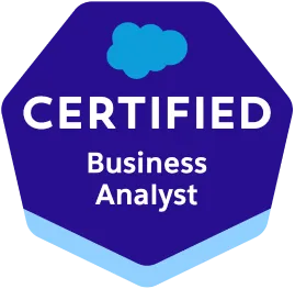 Salesforce Certified Business Analyst badge