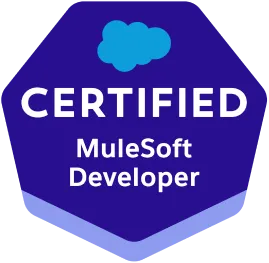 Salesforce Certified MuleSoft Developer badge