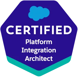 Salesforce Certified Platform Integration Architect badge