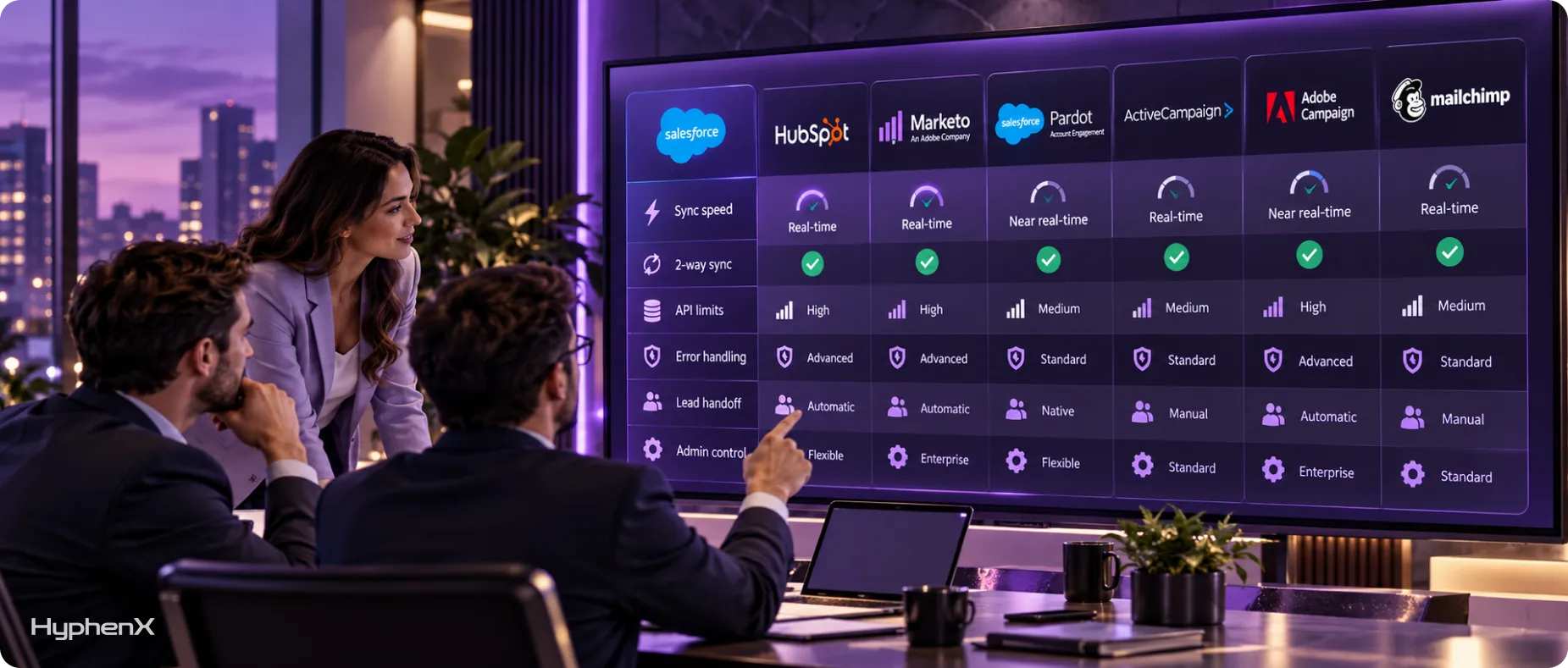 Salesforce Marketing Automation Platform Comparison